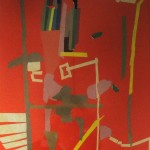 André Lanskoy - Composition abstraite - 1972